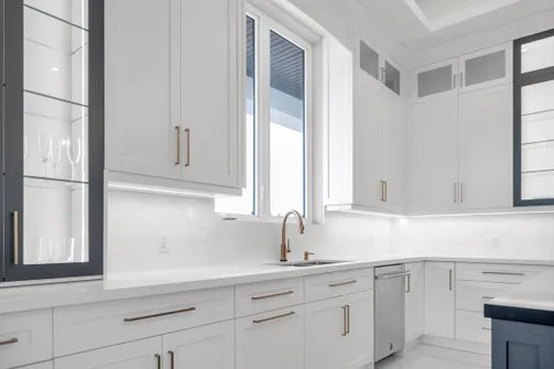 Custom home exterior